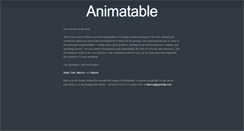 Desktop Screenshot of animatable.com